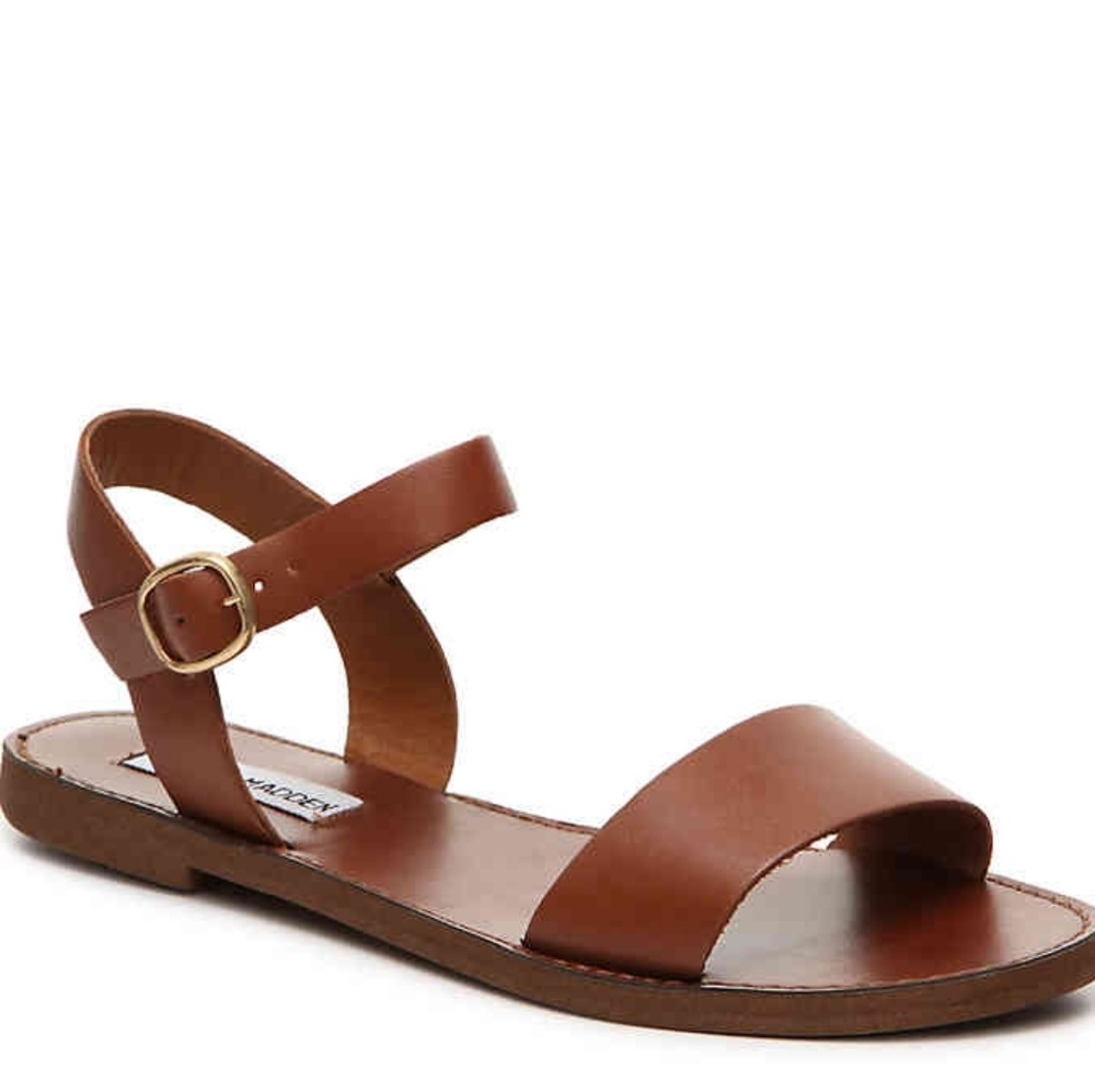 Cognac Steve Madden Donddi Sandals